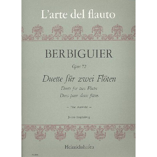 Duette für 2 Flöten op.72