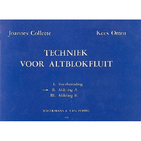 Techniek voor altblokfluit vol.2