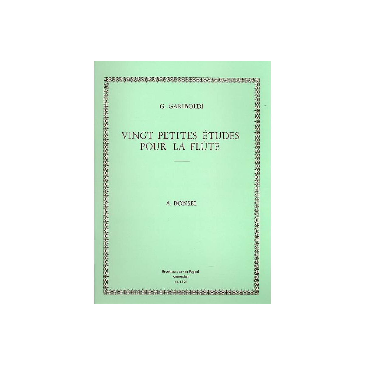 20 petites etudes pour la flute box