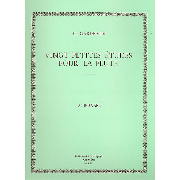 20 petites etudes pour la flute