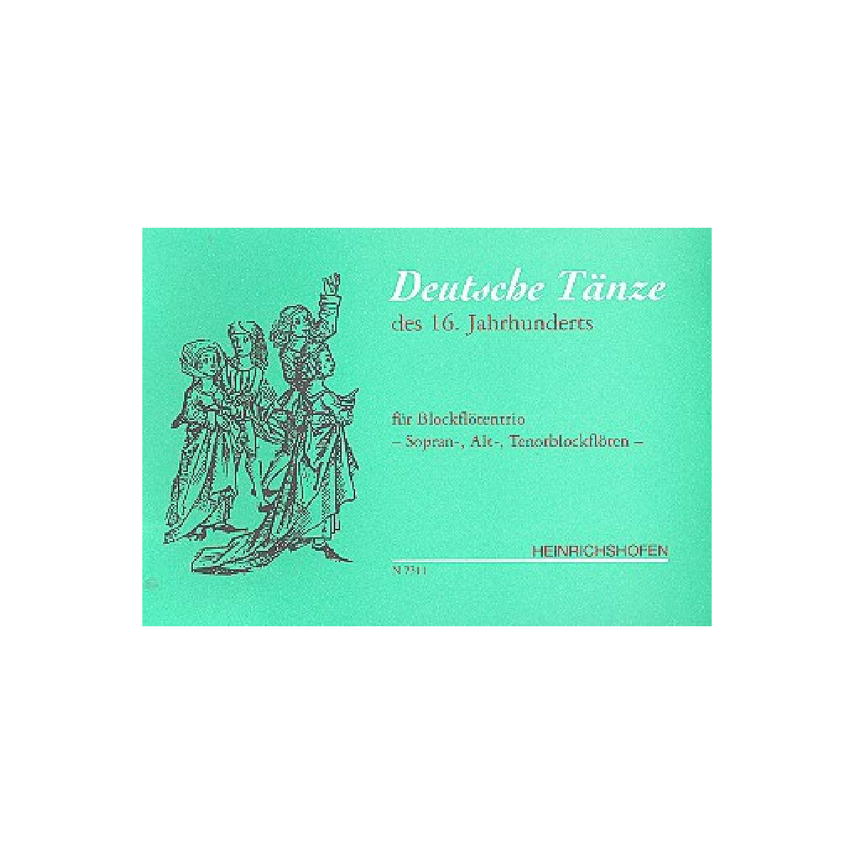 Deutsche Tänze des 16. Jahrhunderts box