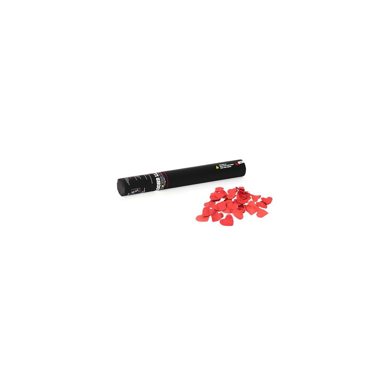 TCM Fx confetti shooter 50cm, red hearts