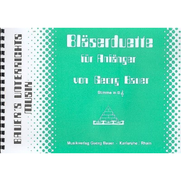 Bläserduette für Anfänger