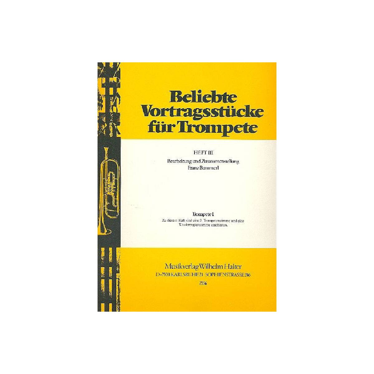 Beliebte Vortragsstücke Band 3 box