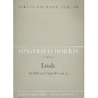 Lauda op.110,2 für Flöte und Orgel