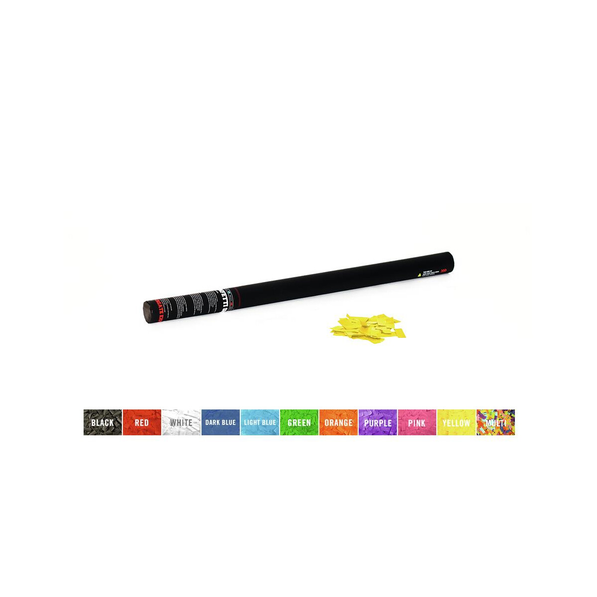 TCM Fx confetti shooter 80cm, yellow