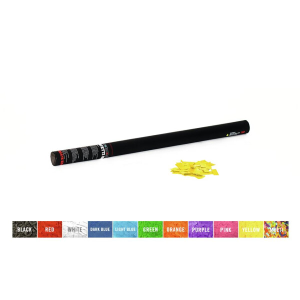 TCM Fx confetti shooter 80cm, yellow
