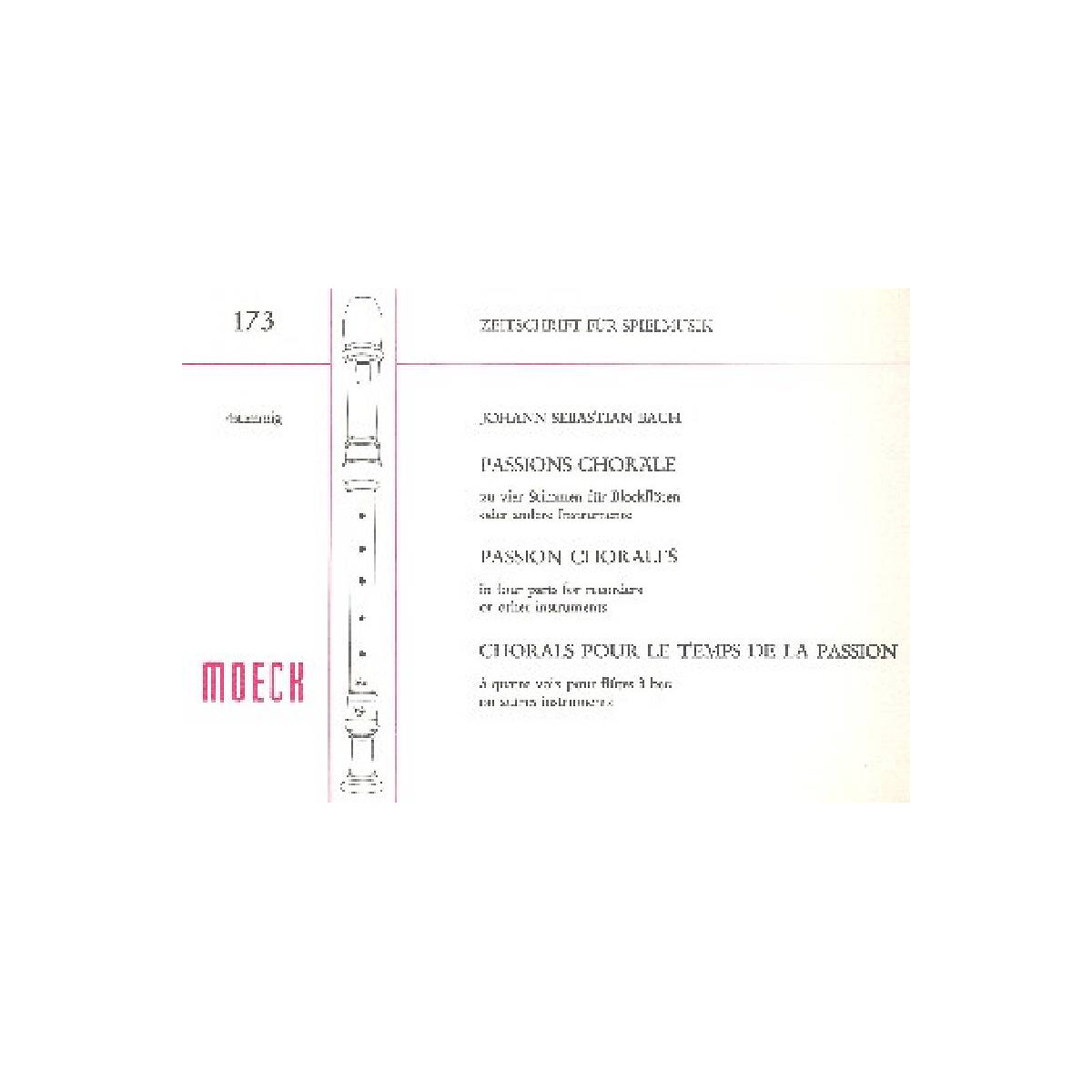 Passions-Choräle zu vier Stimmen box