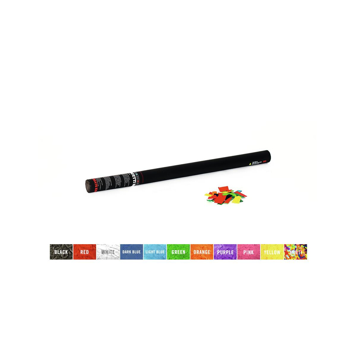 TCM Fx confetti shooter 80cm, multicolored