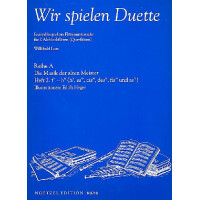 Wir spielen Duette Reihe A Band 2