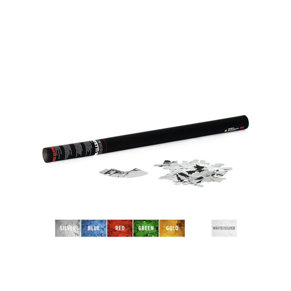 TCM Fx confetti shooter 80cm, silver