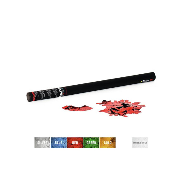TCM Fx confetti shooter 80cm, red metallic