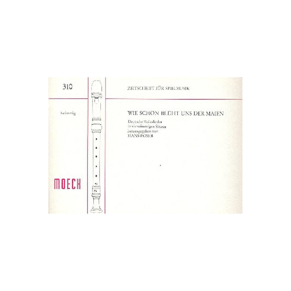 Wie schön blüht uns der Maien: box