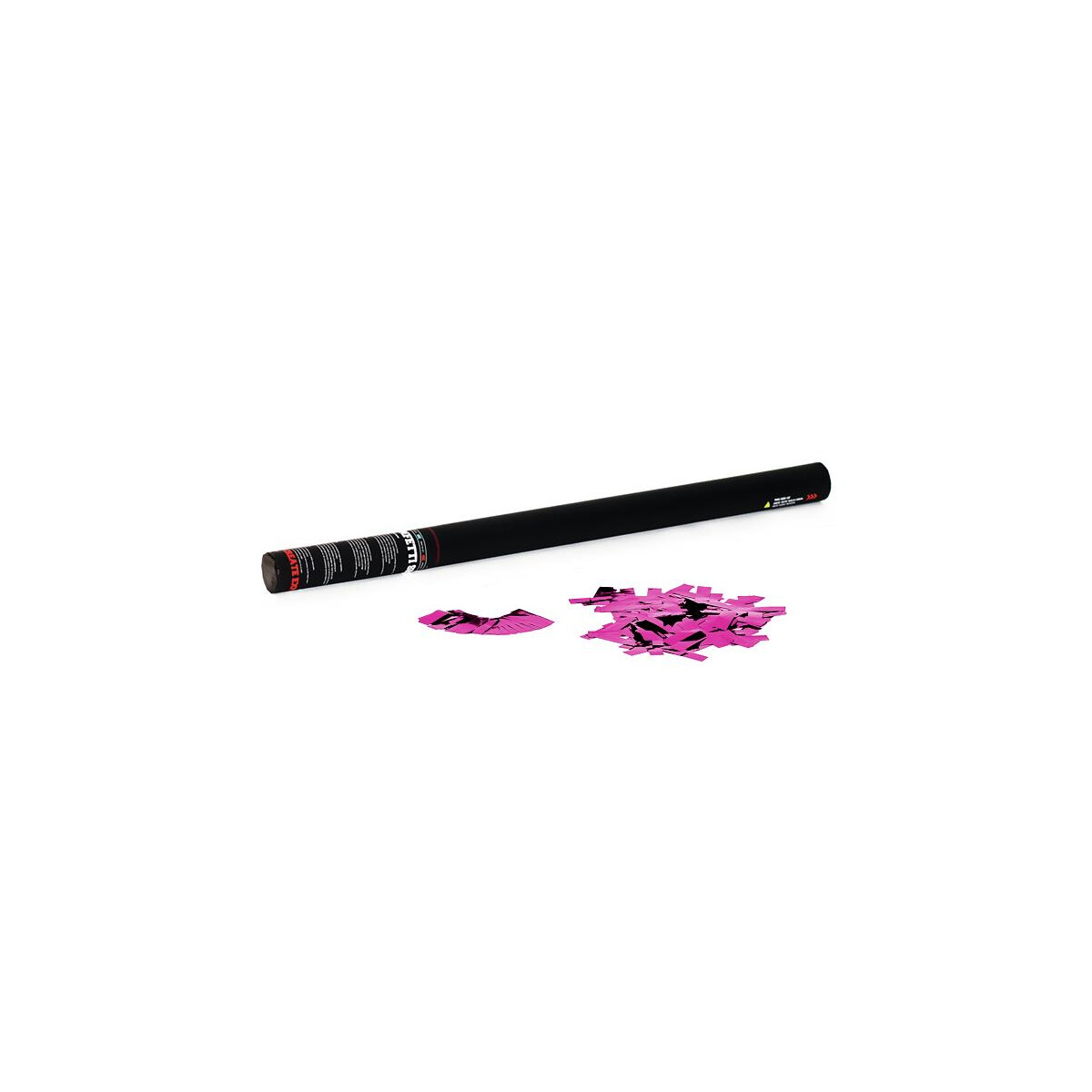 TCM Fx confetti shooter 80cm, pink metallic
