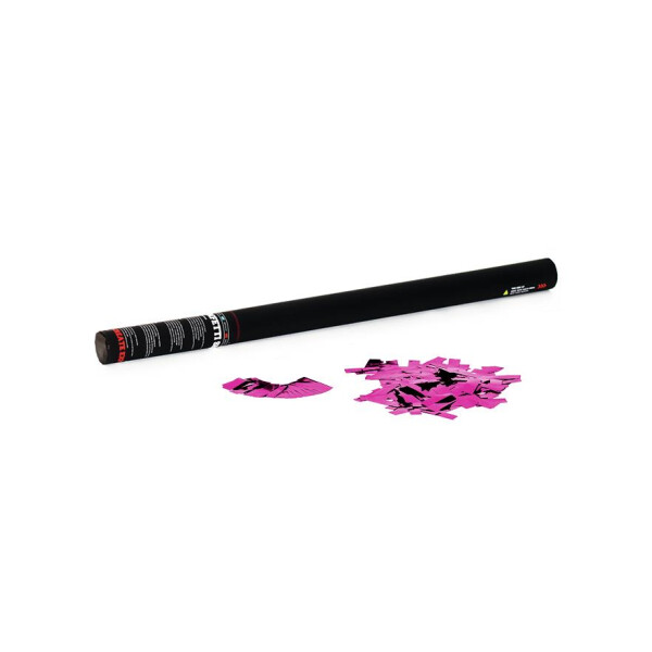 TCM Fx confetti shooter 80cm, pink metallic