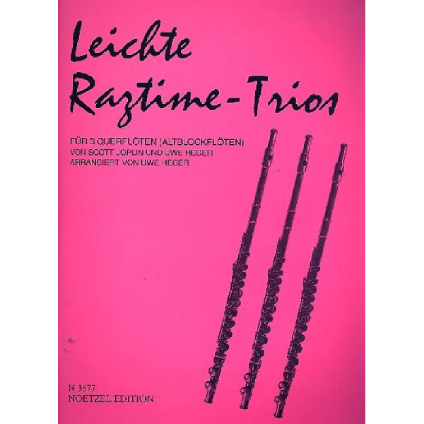 Leichte Ragtime-Trios für