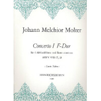 Concerto  F-Dur Nr.1 MWVVIII/17,18 für