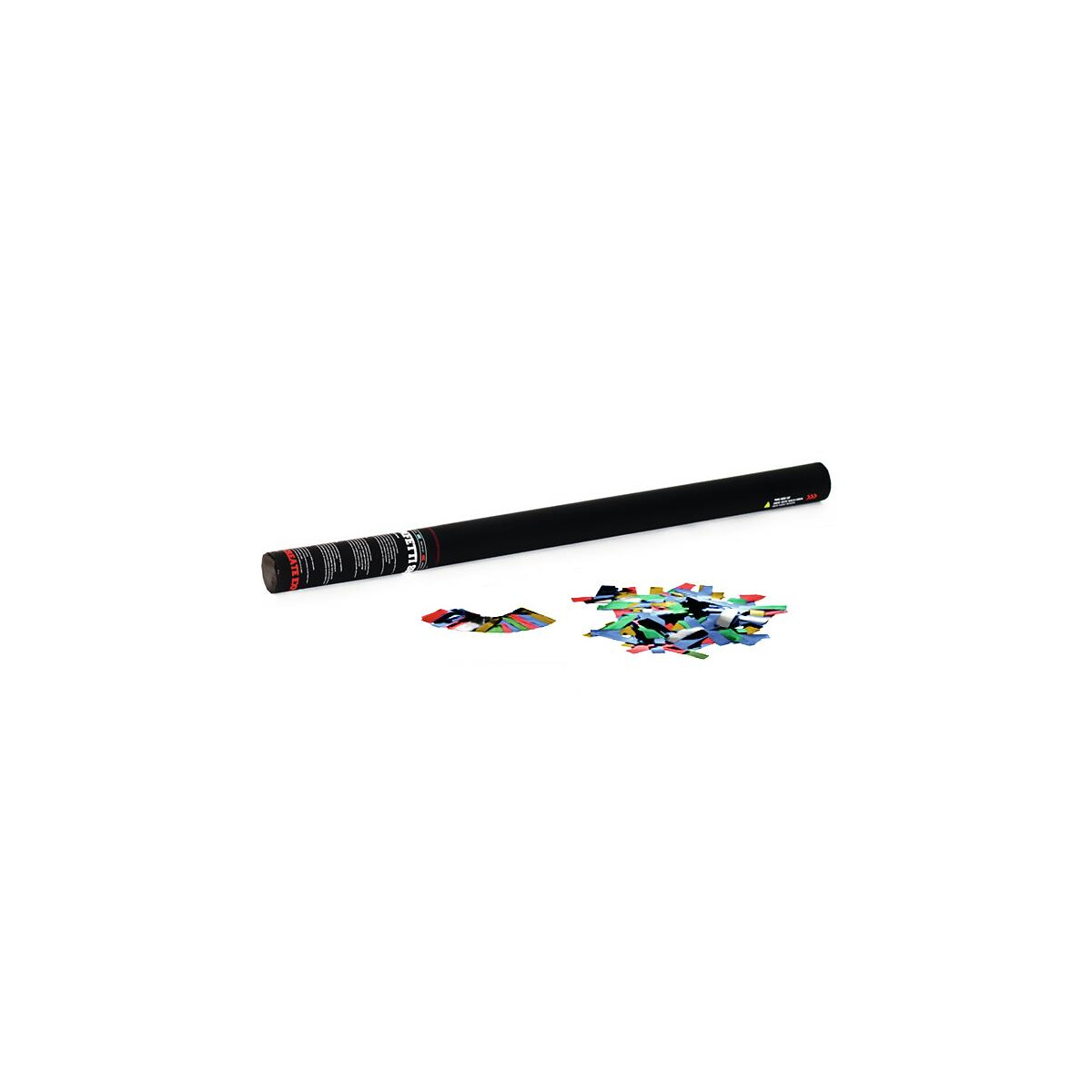 TCM Fx confetti shooter 80cm, multicolored metallic