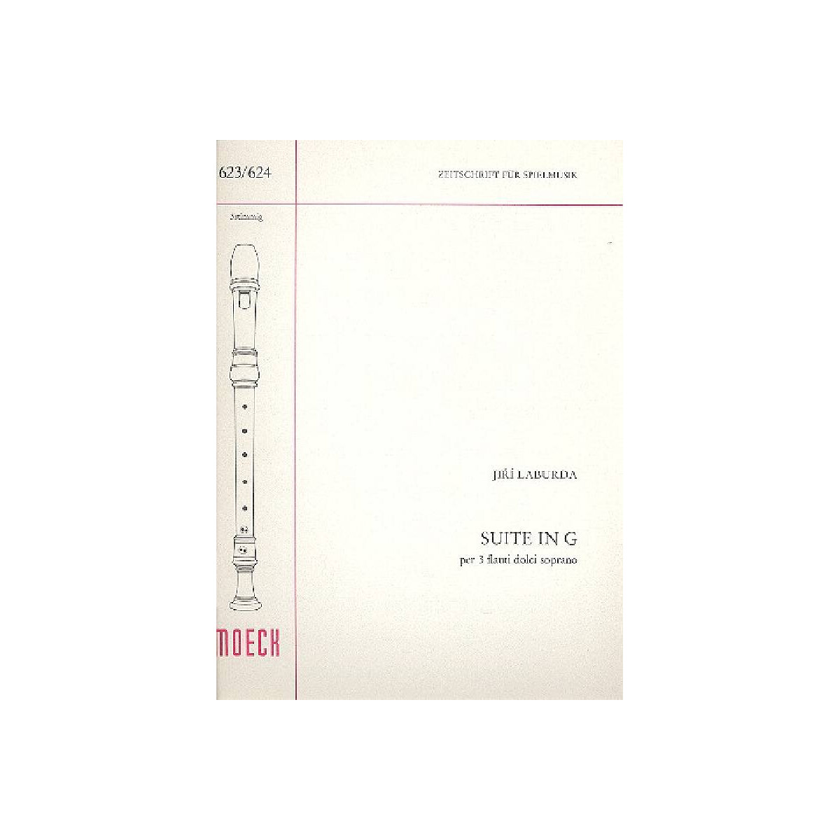 Suite G-Dur für 3 Sopranblockfl&oum box