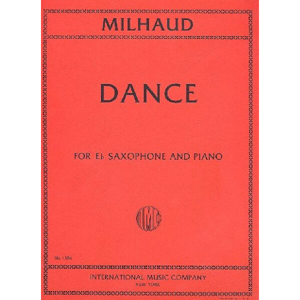 Dance for saxophone and piano
