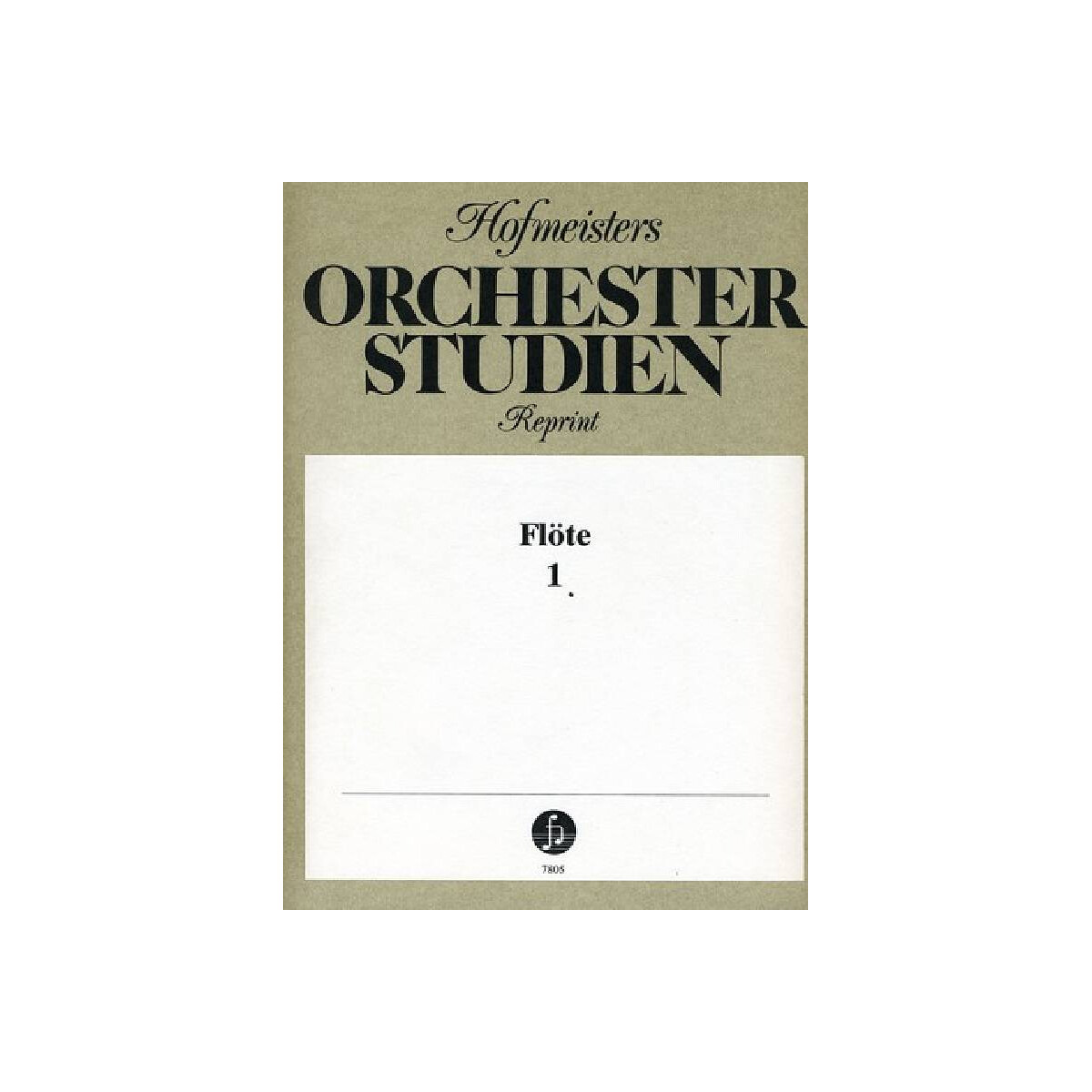 Orchesterstudien Band 1