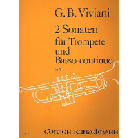 2 Sonaten für Trompete und Bc