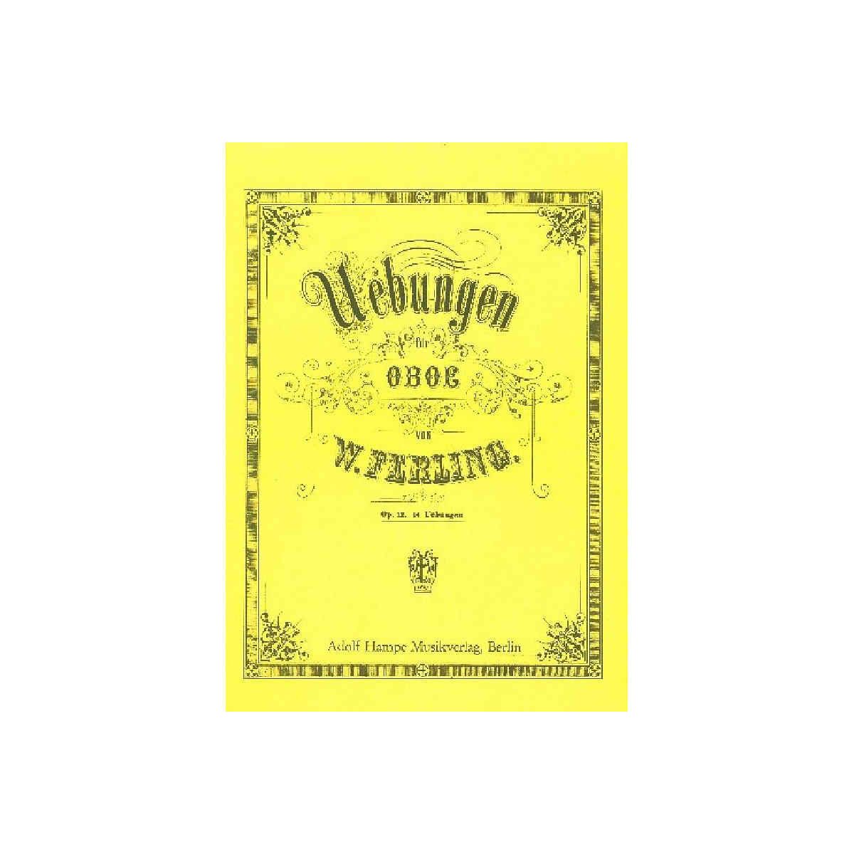 Übungen op.12 18 Übungen