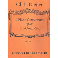 12 pièces concertantes op.26 Band 1 (Nr.1-6)