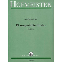 19 ausgewählte Etüden für Horn
