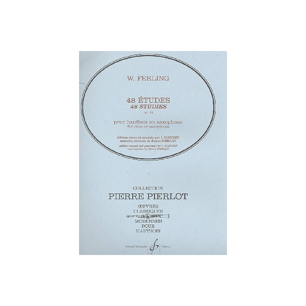 48 études op.31 pour hautbois box