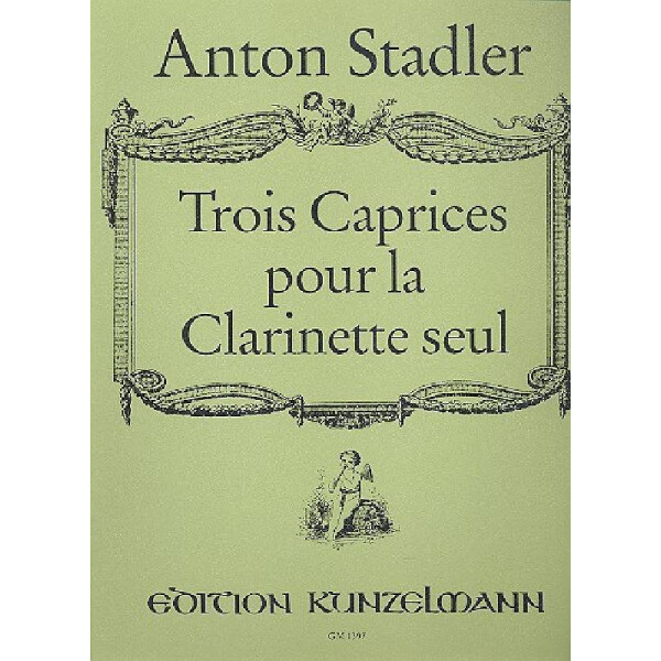 3 Caprices pour clarinette seul