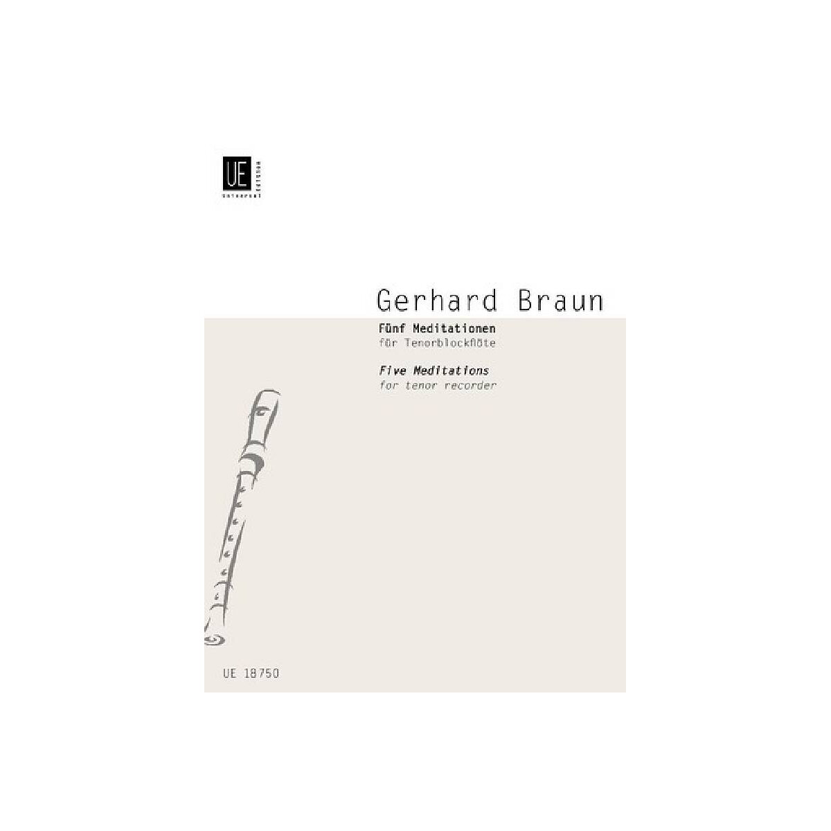 5 Meditationen für Tenorblockfl&oum box