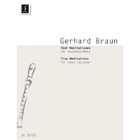 5 Meditationen für Tenorblockflöte solo