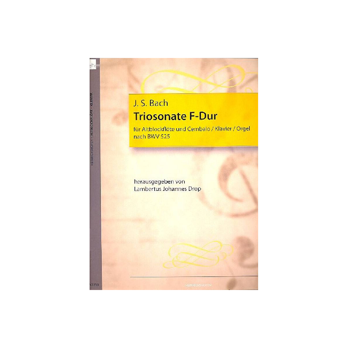 Triosonate  F-Dur BWV525 box