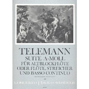 Suite a-Moll für Altblockflöte (Flöte),