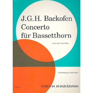 Concerto für Bassetthorn und