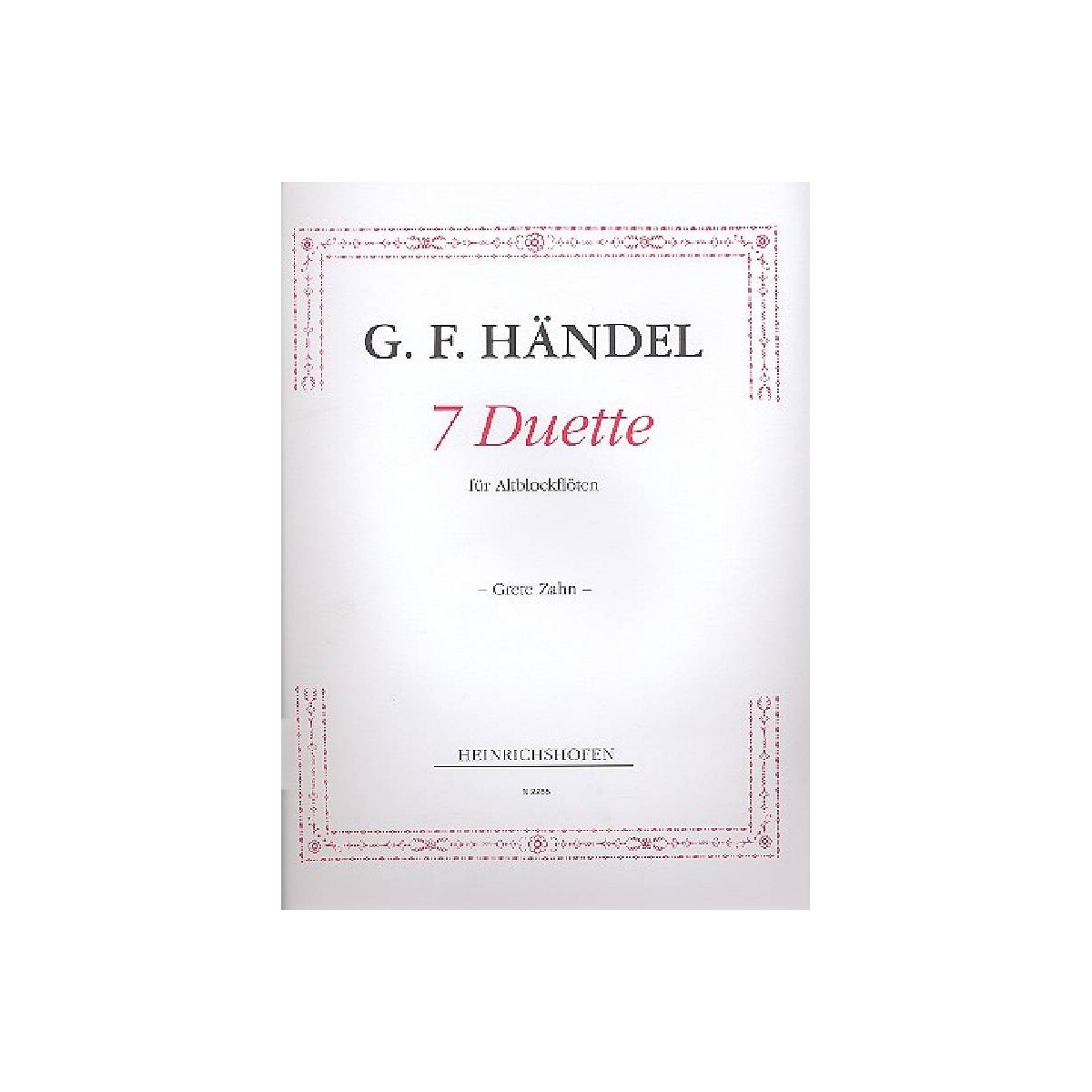 7 Duette für 2 Altblockflöten box