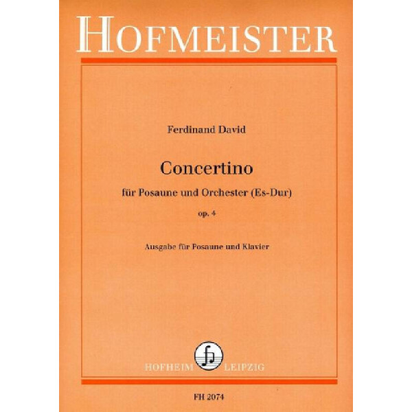 Concertino Es-Dur op.4 für Posaune und Orchester