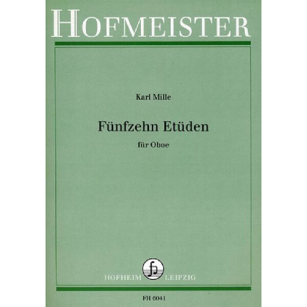 15 Etüden für Oboe