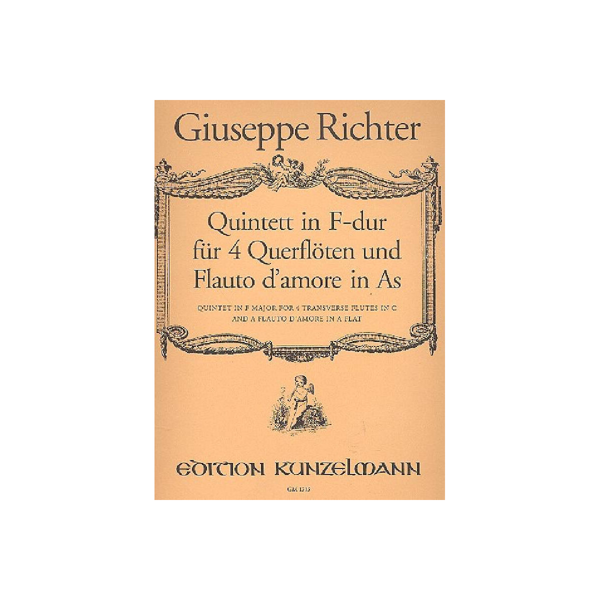 Quintett F-Dur für 4 Flöten box