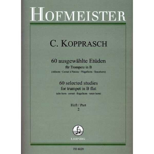 60 ausgewählte Etüden Band 2