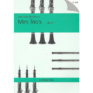 Mini trios vol.1 for 3 flutes or