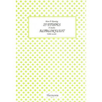 25 etudes for altblokfluit