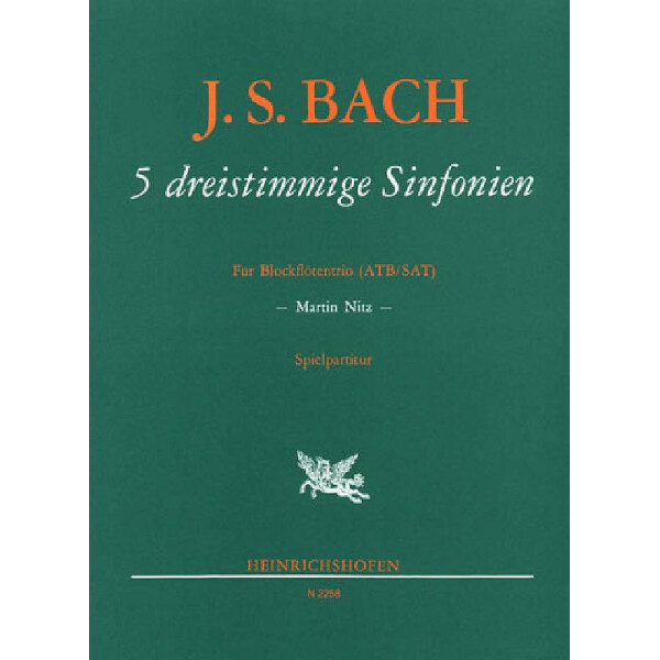 5 dreistimmige Sinfonien
