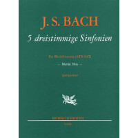 5 dreistimmige Sinfonien
