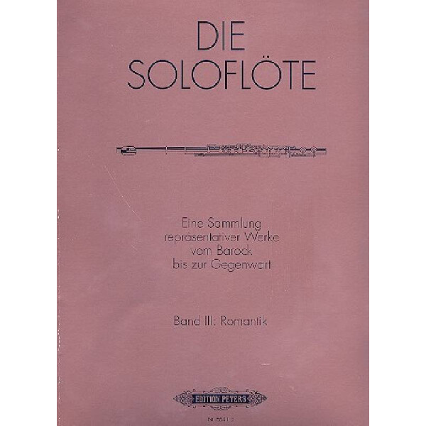 Die Soloflöte Band 3 Romantik