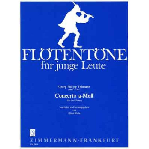 Concerto a-Moll für 3 Flöten