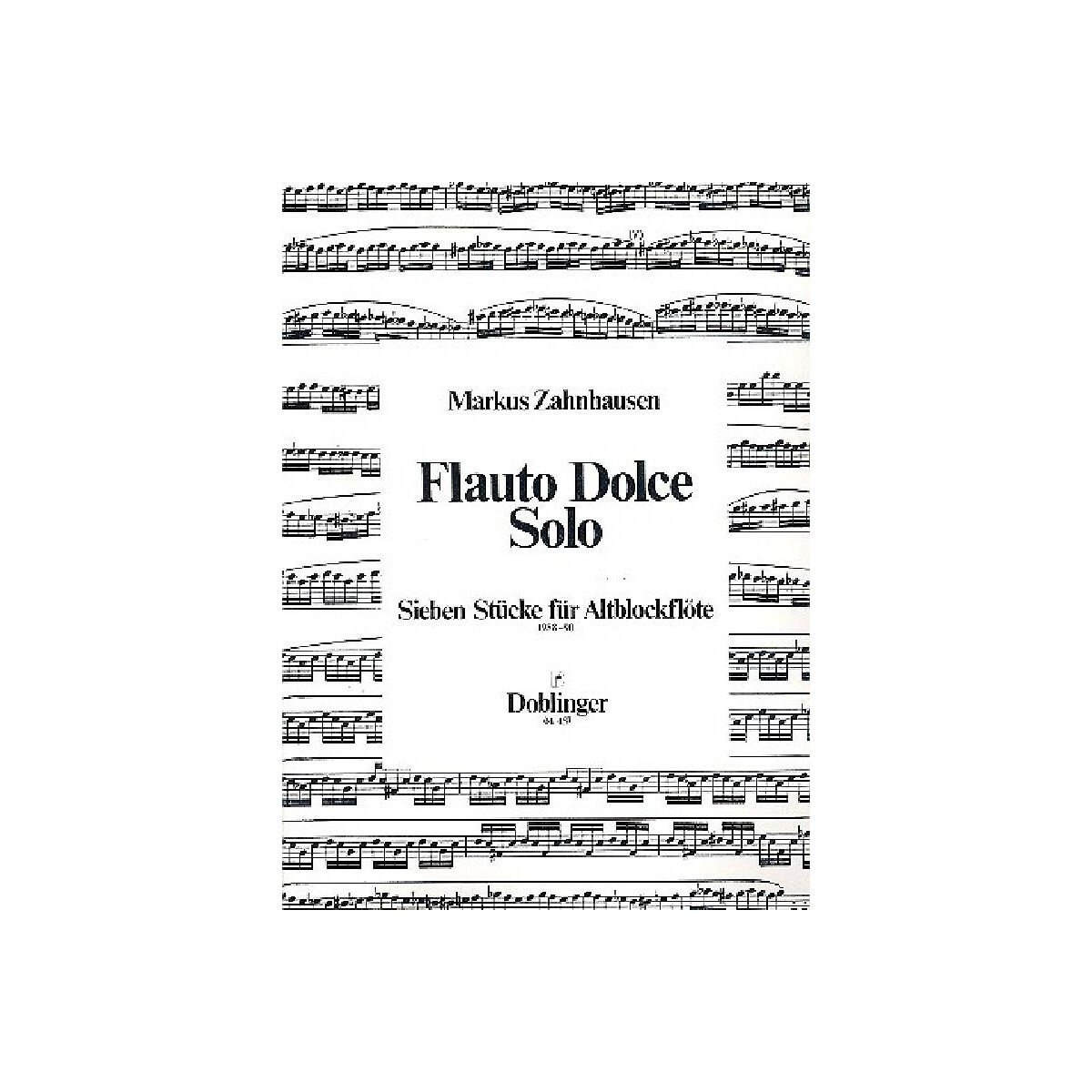 Flauto dolce solo 7 Stücke für box