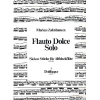 Flauto dolce solo 7 Stücke für