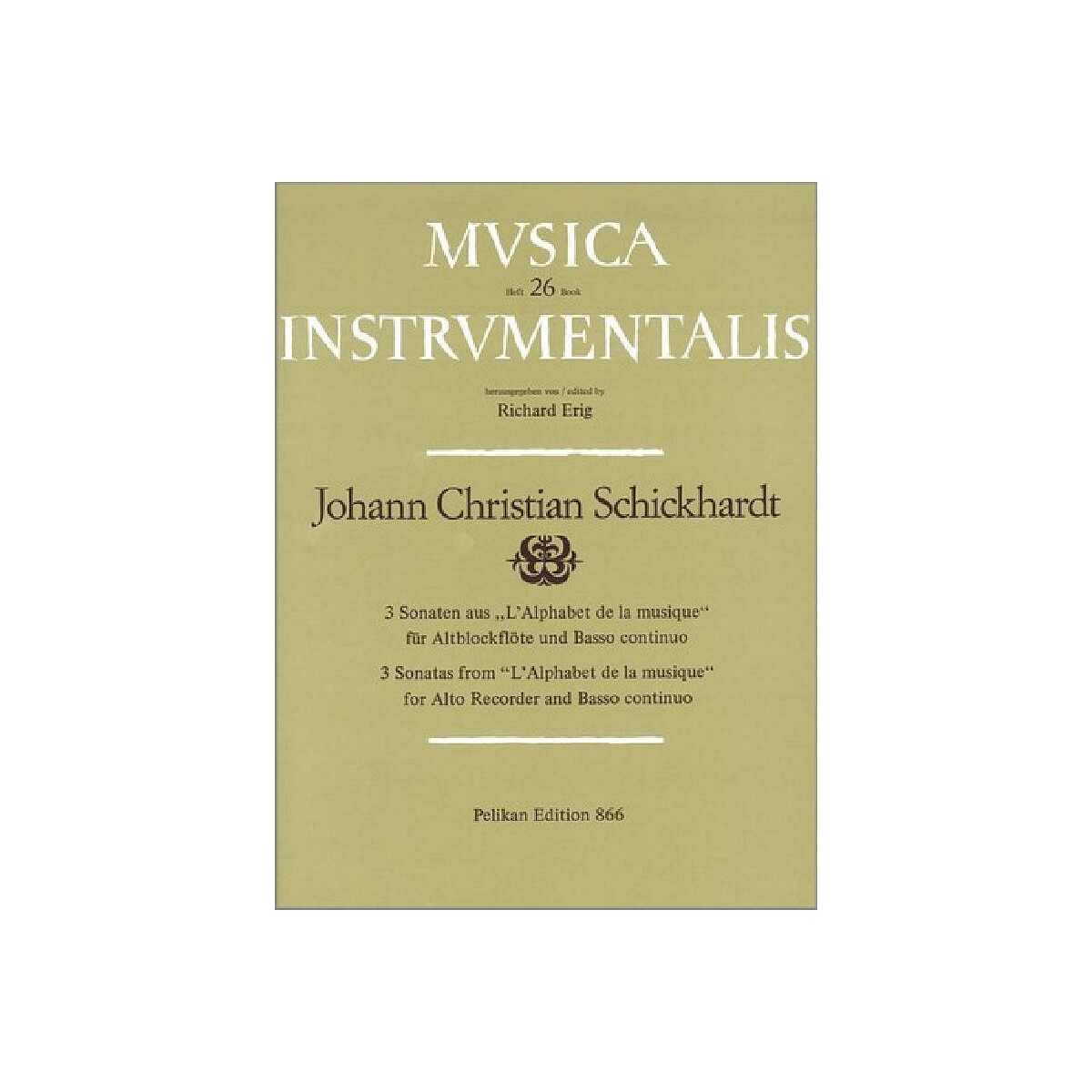 3 Sonaten aus lAlphabet de la